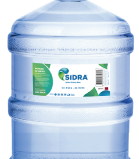 5-Gallon Sidra returnable bottle