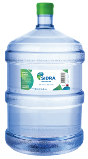 5-Gallon Sidra returnable bottle